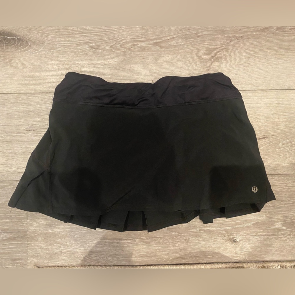 Lululemon Athletica Black Athletic Skort